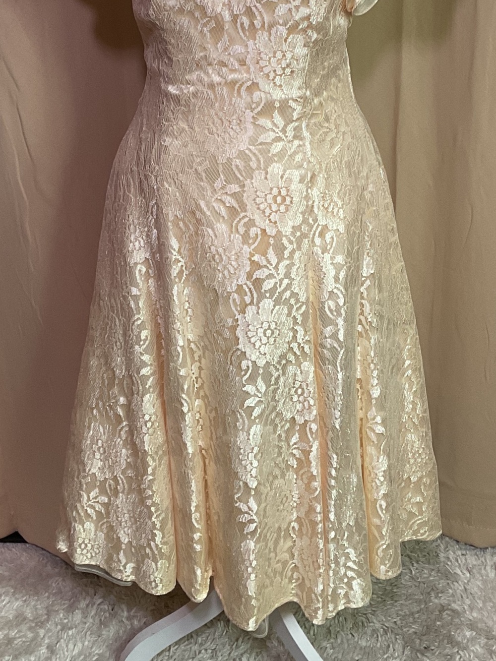 Betsy & Adam Vintage 1980’s Prom Dress - Picture 3 of 15